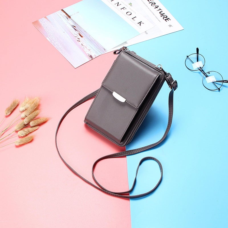 KUKOO Small Crossbody Bag Cell Phone Purse Wallet with Credit Card Slots for Women - Image 3